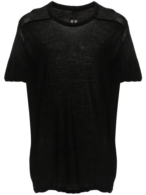 T-shirt girocollo semitrasparente Rick Owens | RU01D3264UC09